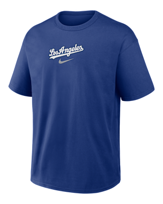 Los Angeles Dodgers City Name Max90 Men's Nike MLB T-Shirt. Nike.com
